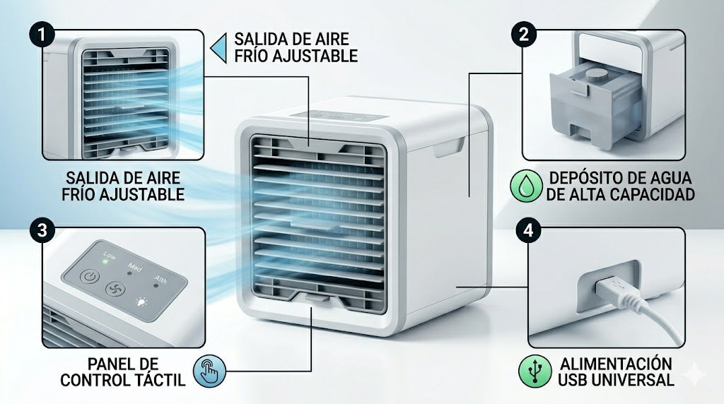 Arctic Air Enfriador de aire ultra evaporativo